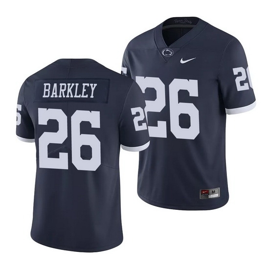 penn state nittany lions saquon barkley navy limited men's jersey penn state nittany lions saquon barkley navy limited men's jersey