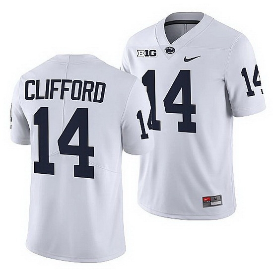 penn state nittany lions sean clifford white college football men jersey penn state nittany lions sean clifford white college football men jersey