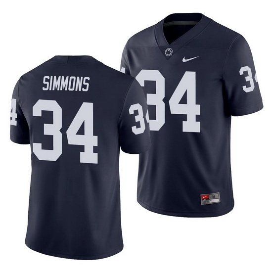 penn state nittany lions shane simmons navy college football men's jersey penn state nittany lions shane simmons navy college football men's jersey