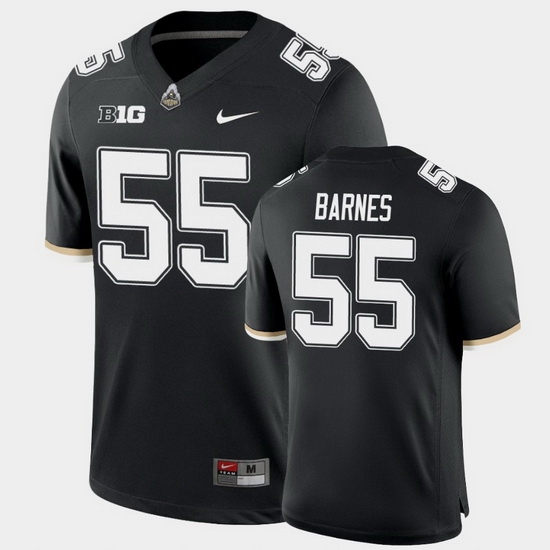 Men Purdue Boilermakers Derrick Barnes College Football Game Black Jersey Men Purdue Boilermakers Derrick Barnes College Football Game Black Jersey