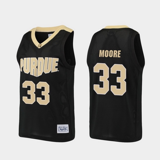Men Purdue Boilermakers E'Twaun Moore Alumni Black Basketball Jersey Men Purdue Boilermakers E'Twaun Moore Alumni Black Basketball Jersey