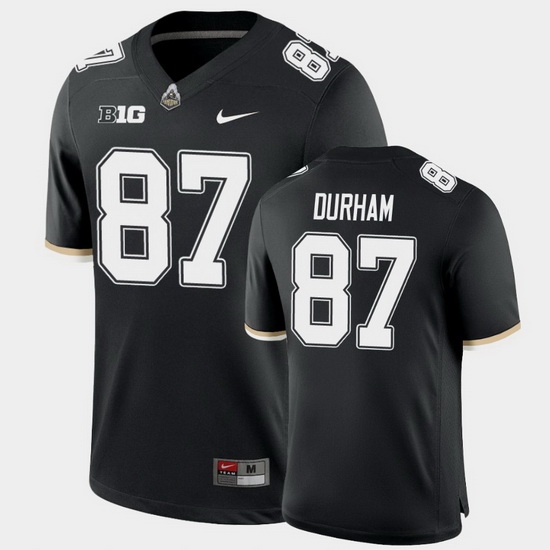 Men Purdue Boilermakers Payne Durham College Football Game Black Jersey Men Purdue Boilermakers Payne Durham College Football Game Black Jersey