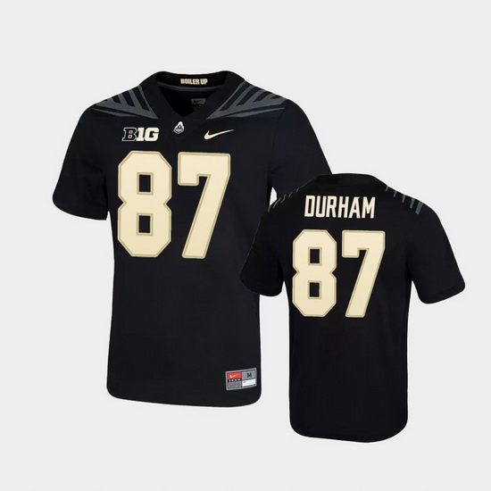 Men Purdue Boilermakers Payne Durham Game Football Black Jersey Men Purdue Boilermakers Payne Durham Game Football Black Jersey