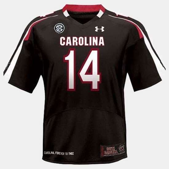 Men South Carolina Gamecocks Connor Shaw College Football Black Jersey Men South Carolina Gamecocks Connor Shaw College Football Black Jersey
