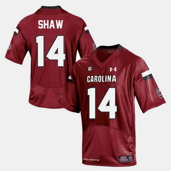 Men South Carolina Gamecocks Connor Shaw College Football Red Jersey Men South Carolina Gamecocks Connor Shaw College Football Red Jersey