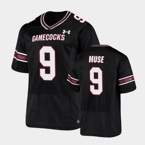 Men South Carolina Gamecocks Nick Muse Replica Black Football Jersey Men South Carolina Gamecocks Nick Muse Replica Black Football Jersey