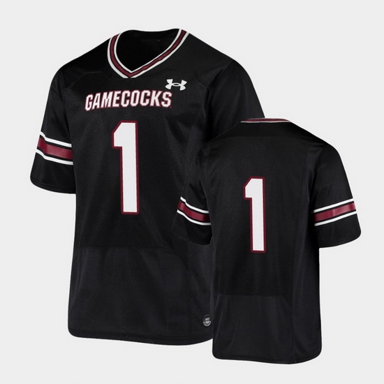 Men South Carolina Gamecocks Replica Black Football Jersey Men South Carolina Gamecocks Replica Black Football Jersey