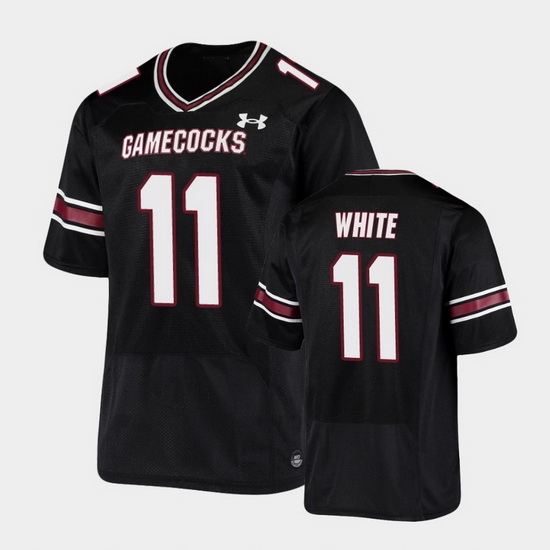 Men South Carolina Gamecocks Zaquandre White Replica Black Football Jersey Men South Carolina Gamecocks Zaquandre White Replica Black Football Jersey