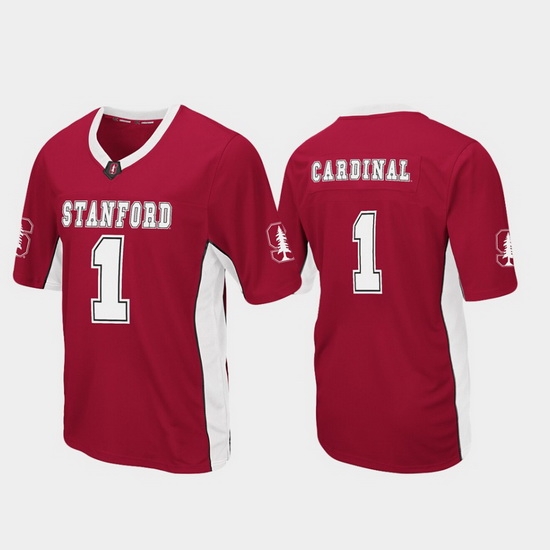Men Stanford Cardinal 1 Cardinal Max Power Football Jersey Men Stanford Cardinal 1 Cardinal Max Power Football Jersey