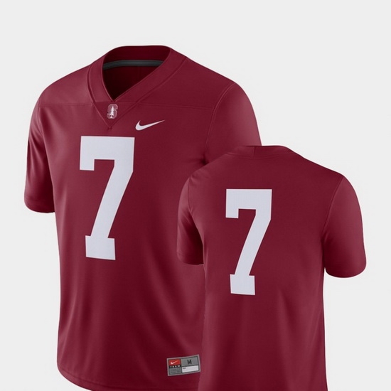 Men Stanford Cardinal 7 Cardinal College Football 2018 Game Jersey Men Stanford Cardinal 7 Cardinal College Football 2018 Game Jersey