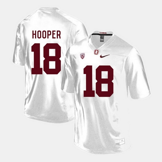 Men Stanford Cardinal Austin Hooper College Football White Jersey Men Stanford Cardinal Austin Hooper College Football White Jersey