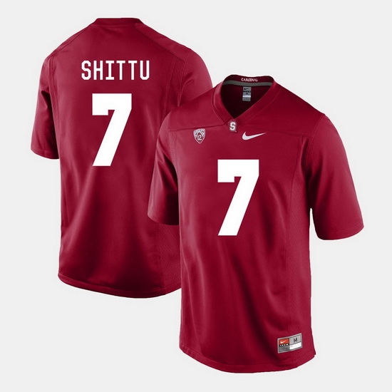 Men Stanford Cardinal Aziz Shittu College Football Cardinal Jersey Men Stanford Cardinal Aziz Shittu College Football Cardinal Jersey