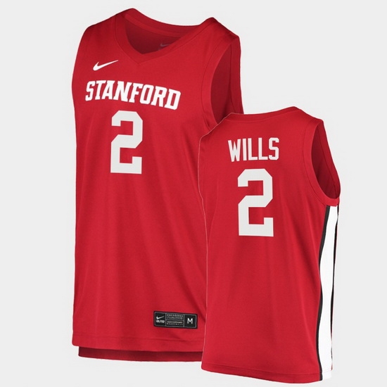 Men Stanford Cardinal Bryce Wills College Basketball Red 2020 21 Jersey Men Stanford Cardinal Bryce Wills College Basketball Red 2020 21 Jersey