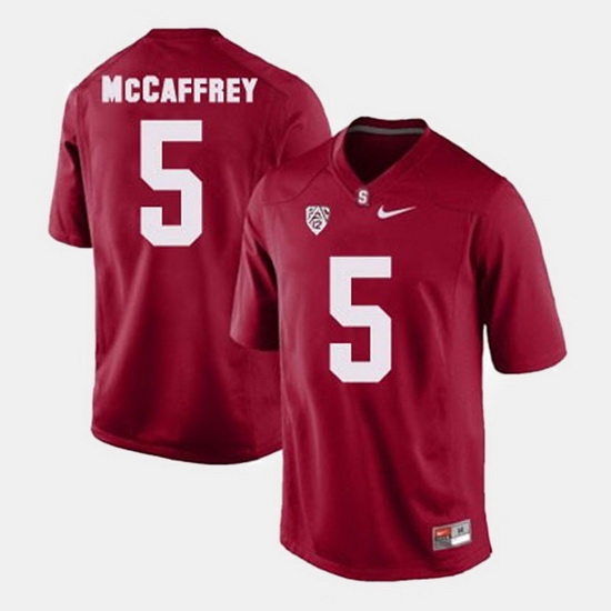 Men Stanford Cardinal Christian Mccaffrey College Football Red Jersey Men Stanford Cardinal Christian Mccaffrey College Football Red Jersey