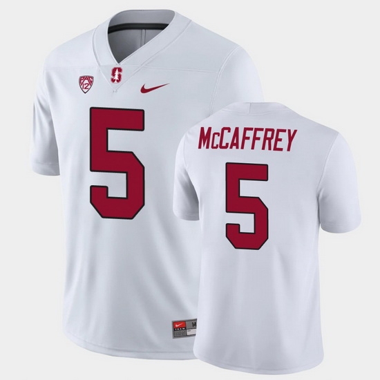 Men Stanford Cardinal Christian Mccaffrey Game White College Football Jersey Men Stanford Cardinal Christian Mccaffrey Game White College Football Jersey
