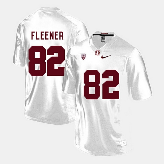 Men Stanford Cardinal Coby Fleener College Football White Jersey Men Stanford Cardinal Coby Fleener College Football White Jersey