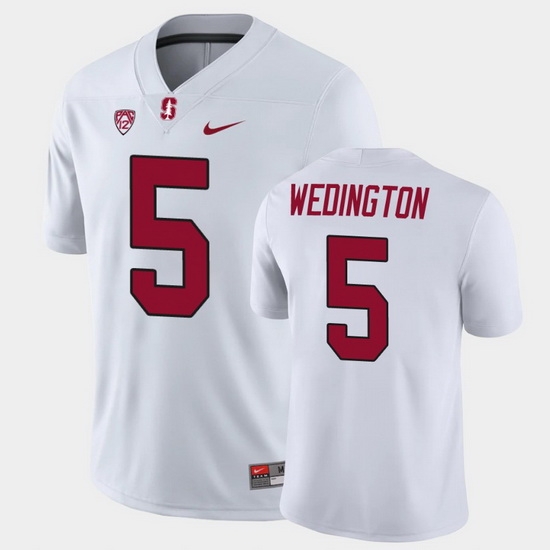 Men Stanford Cardinal Connor Wedington Game White College Football Jersey Men Stanford Cardinal Connor Wedington Game White College Football Jersey