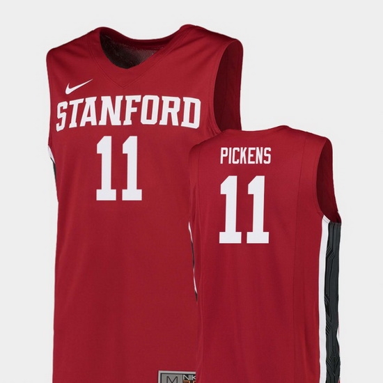 Men Stanford Cardinal Dorian Pickens Red Replica College Basketball Jersey Men Stanford Cardinal Dorian Pickens Red Replica College Basketball Jersey