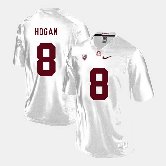 Men Stanford Cardinal Kevin Hogan College Football White Jersey Men Stanford Cardinal Kevin Hogan College Football White Jersey