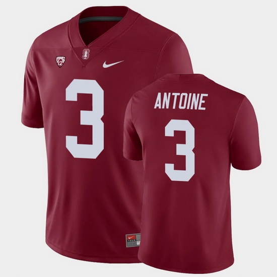 Men Stanford Cardinal Malik Antoine College Football Cardinal Game Jersey Men Stanford Cardinal Malik Antoine College Football Cardinal Game Jersey