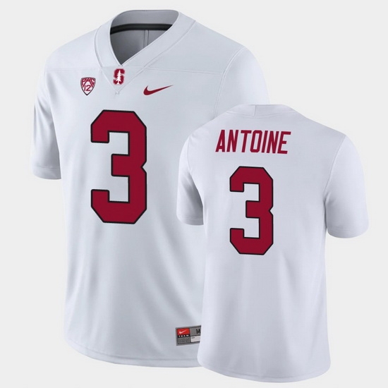 Men Stanford Cardinal Malik Antoine Game White College Football Jersey Men Stanford Cardinal Malik Antoine Game White College Football Jersey