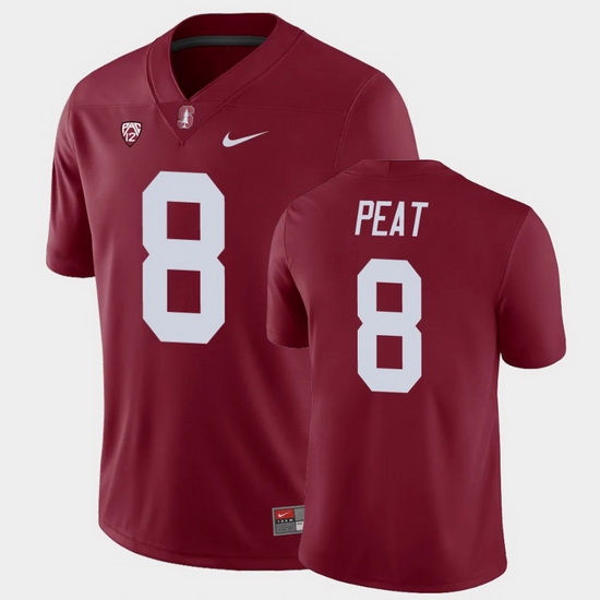 Men Stanford Cardinal Nathaniel Peat College Football Cardinal Game Jersey Men Stanford Cardinal Nathaniel Peat College Football Cardinal Game Jersey