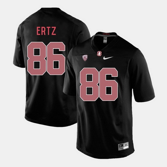 Men Stanford Cardinal Zach Ertz College Football Black Jersey Men Stanford Cardinal Zach Ertz College Football Black Jersey