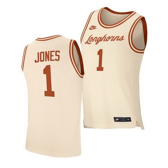 Texas Longhorns Andrew Jones Cream Retro Texas Longhorns Jersey Texas Longhorns Andrew Jones Cream Retro Texas Longhorns Jersey