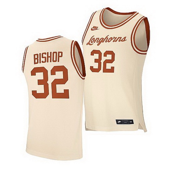 Texas Longhorns Christian Bishop White Retro 2021 Top Transfers Jersey Texas Longhorns Christian Bishop White Retro 2021 Top Transfers Jersey
