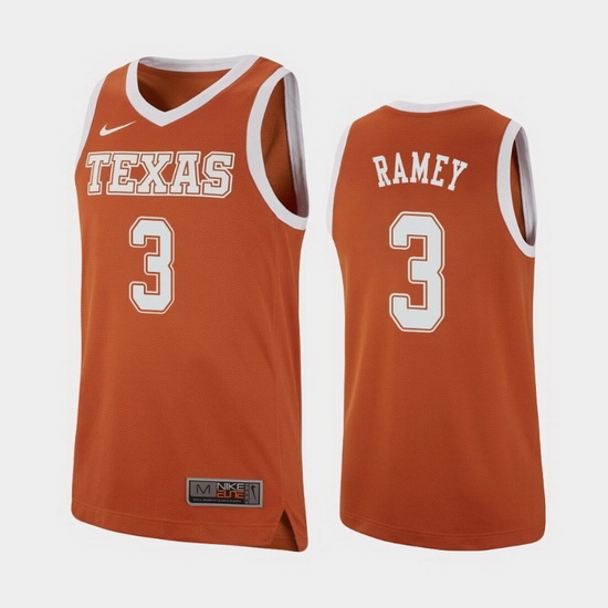Texas Longhorns Courtney Ramey Texas Orange Replica Men'S Jersey Texas Longhorns Courtney Ramey Texas Orange Replica Men'S Jersey