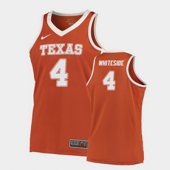 Texas Longhorns Drayton Whiteside Orange Road Men'S Jersey Texas Longhorns Drayton Whiteside Orange Road Men'S Jersey