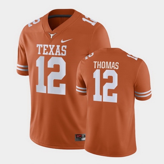 Texas Longhorns Earl Thomas Orange Game Men'S Jersey Texas Longhorns Earl Thomas Orange Game Men'S Jersey