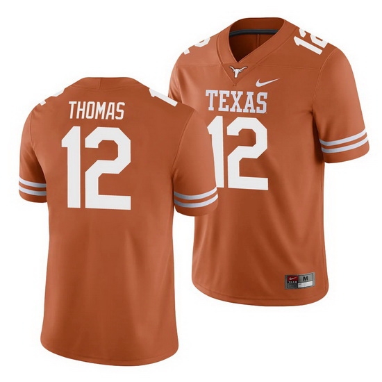 Texas Longhorns Earl Thomas Texas Orange College Football Men'S Jersey Texas Longhorns Earl Thomas Texas Orange College Football Men'S Jersey