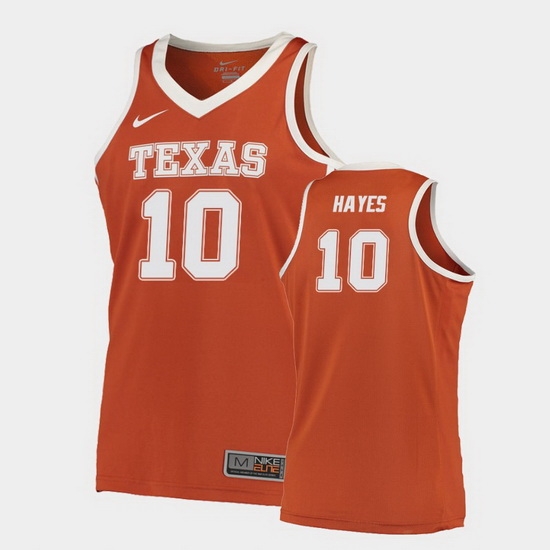 Texas Longhorns Jaxson Hayes Orange Road Men'S Jersey Texas Longhorns Jaxson Hayes Orange Road Men'S Jersey