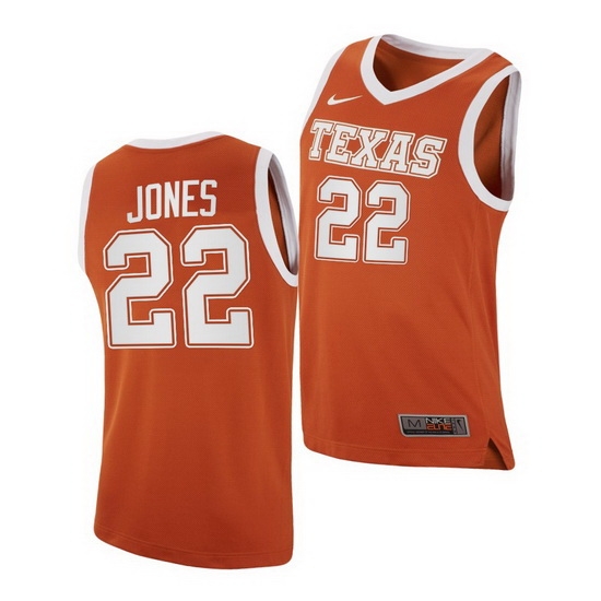 Texas Longhorns Kai Jones Orange Replica Texas Longhorns Jersey Texas Longhorns Kai Jones Orange Replica Texas Longhorns Jersey