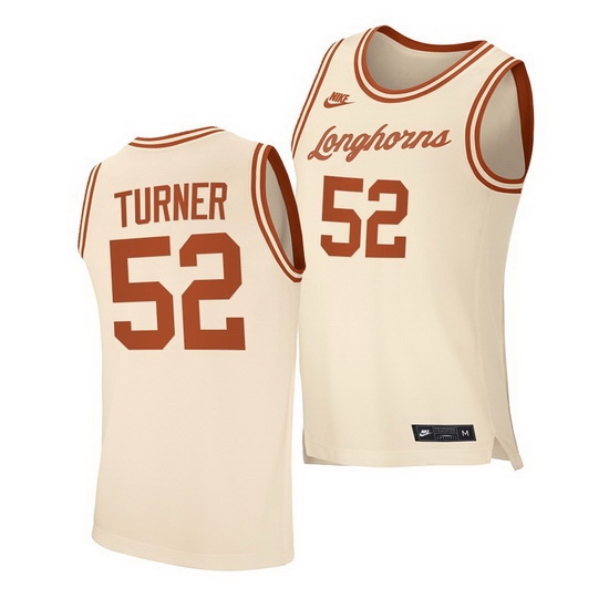 Texas Longhorns Myles Turner Cream Retro Texas Longhorns Jersey Texas Longhorns Myles Turner Cream Retro Texas Longhorns Jersey