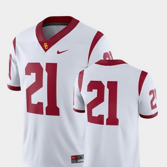 Men Usc Trojans 21 White College Football 2018 Game Jersey Men Usc Trojans 21 White College Football 2018 Game Jersey