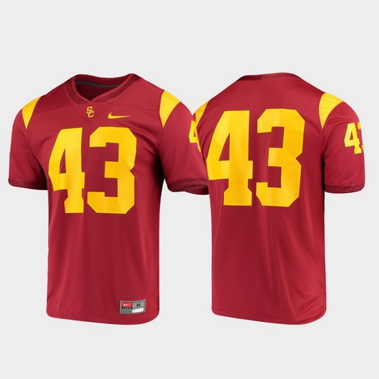 Men Usc Trojans 43 Cardinal Game Jersey Men Usc Trojans 43 Cardinal Game Jersey