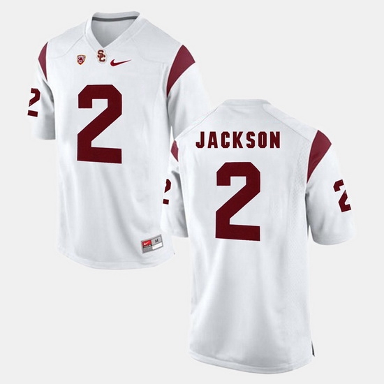 Men Usc Trojans Adoree' Jackson Pac 12 Game White Jersey Men Usc Trojans Adoree' Jackson Pac 12 Game White Jersey