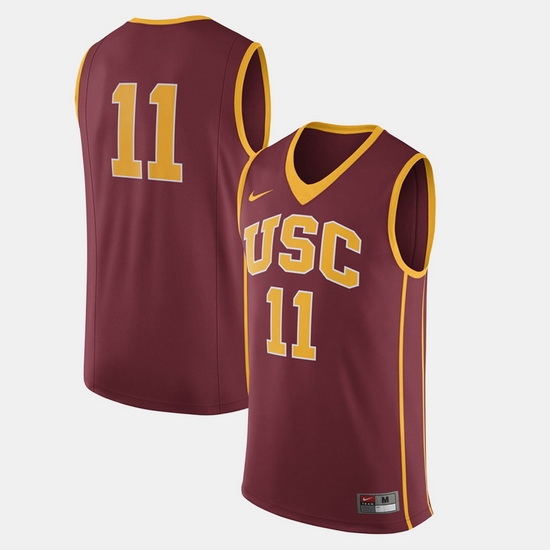 Men Usc Trojans College Football Cardinal Jersey Men Usc Trojans College Football Cardinal Jersey