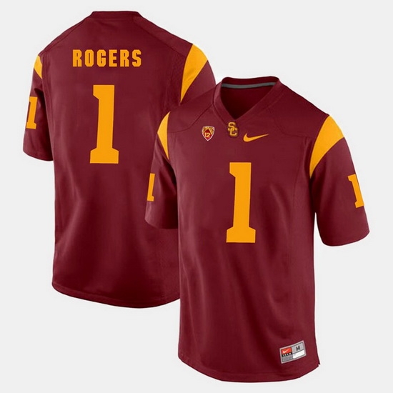 Men Usc Trojans Darreus Rogers Pac 12 Game Red Jersey Men Usc Trojans Darreus Rogers Pac 12 Game Red Jersey