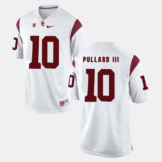 Men Usc Trojans Hayes Pullard Iii Pac 12 Game White Jersey Men Usc Trojans Hayes Pullard Iii Pac 12 Game White Jersey