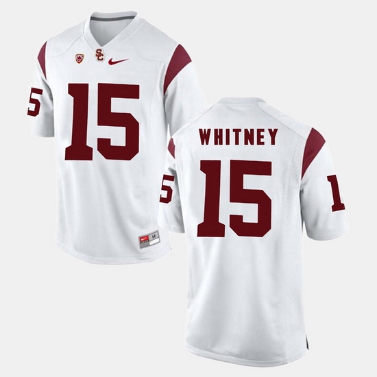Men Usc Trojans Isaac Whitney Pac 12 Game White Jersey Men Usc Trojans Isaac Whitney Pac 12 Game White Jersey