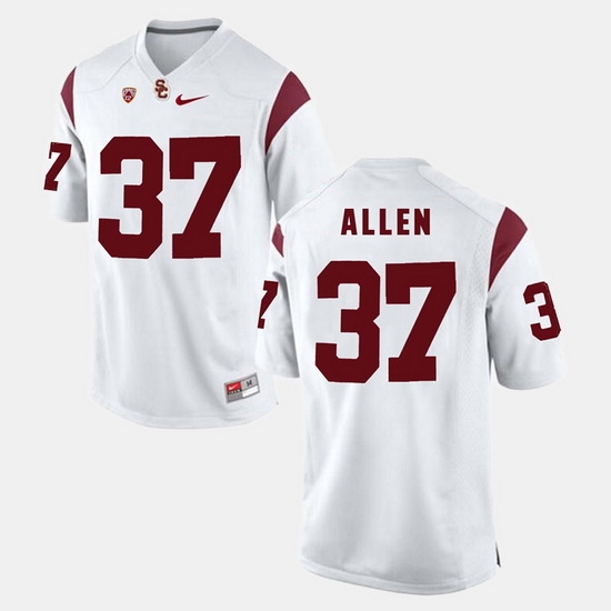 Men Usc Trojans Javorius Allen Pac 12 Game White Jersey Men Usc Trojans Javorius Allen Pac 12 Game White Jersey