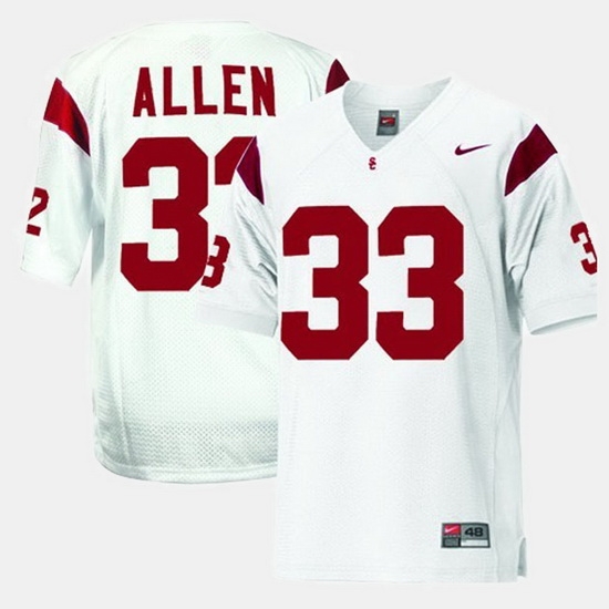 Men Usc Trojans Marcus Allen College Football White Jersey Men Usc Trojans Marcus Allen College Football White Jersey