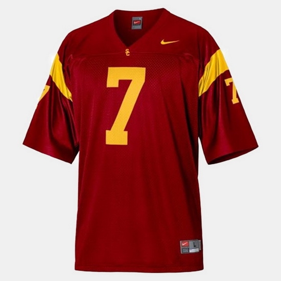 Men Usc Trojans Matt Barkley College Football Red Jersey Men Usc Trojans Matt Barkley College Football Red Jersey