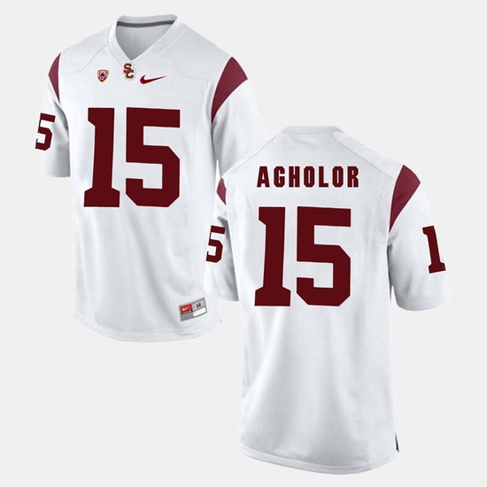 Men Usc Trojans Nelson Agholor Pac 12 Game White Jersey Men Usc Trojans Nelson Agholor Pac 12 Game White Jersey