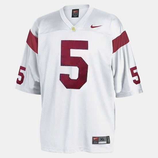 Men Usc Trojans Reggie Bush College Football White Jersey Men Usc Trojans Reggie Bush College Football White Jersey