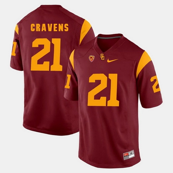 Men Usc Trojans Su'A Cravens Pac 12 Game Red Jersey Men Usc Trojans Su'A Cravens Pac 12 Game Red Jersey
