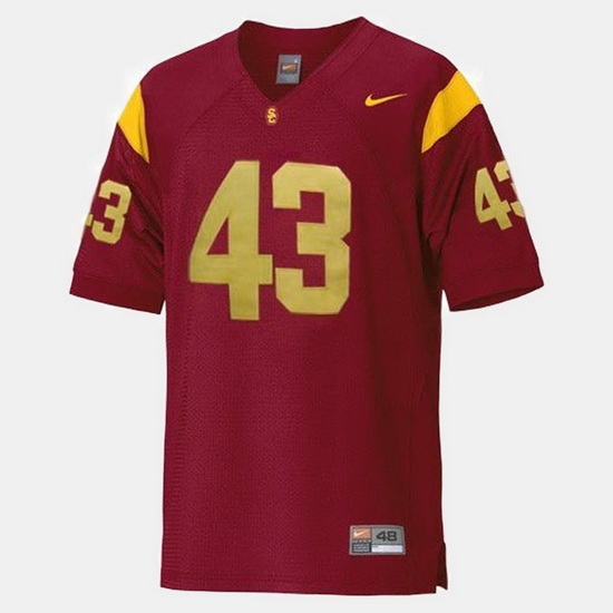 Men Usc Trojans Troy Polamalu College Football Red Jersey Men Usc Trojans Troy Polamalu College Football Red Jersey